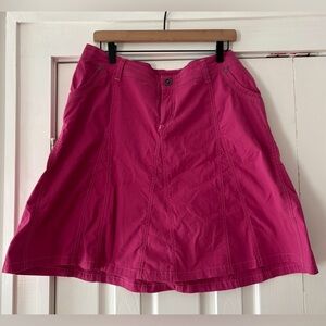 Kuhl Pink A-Line Skirt